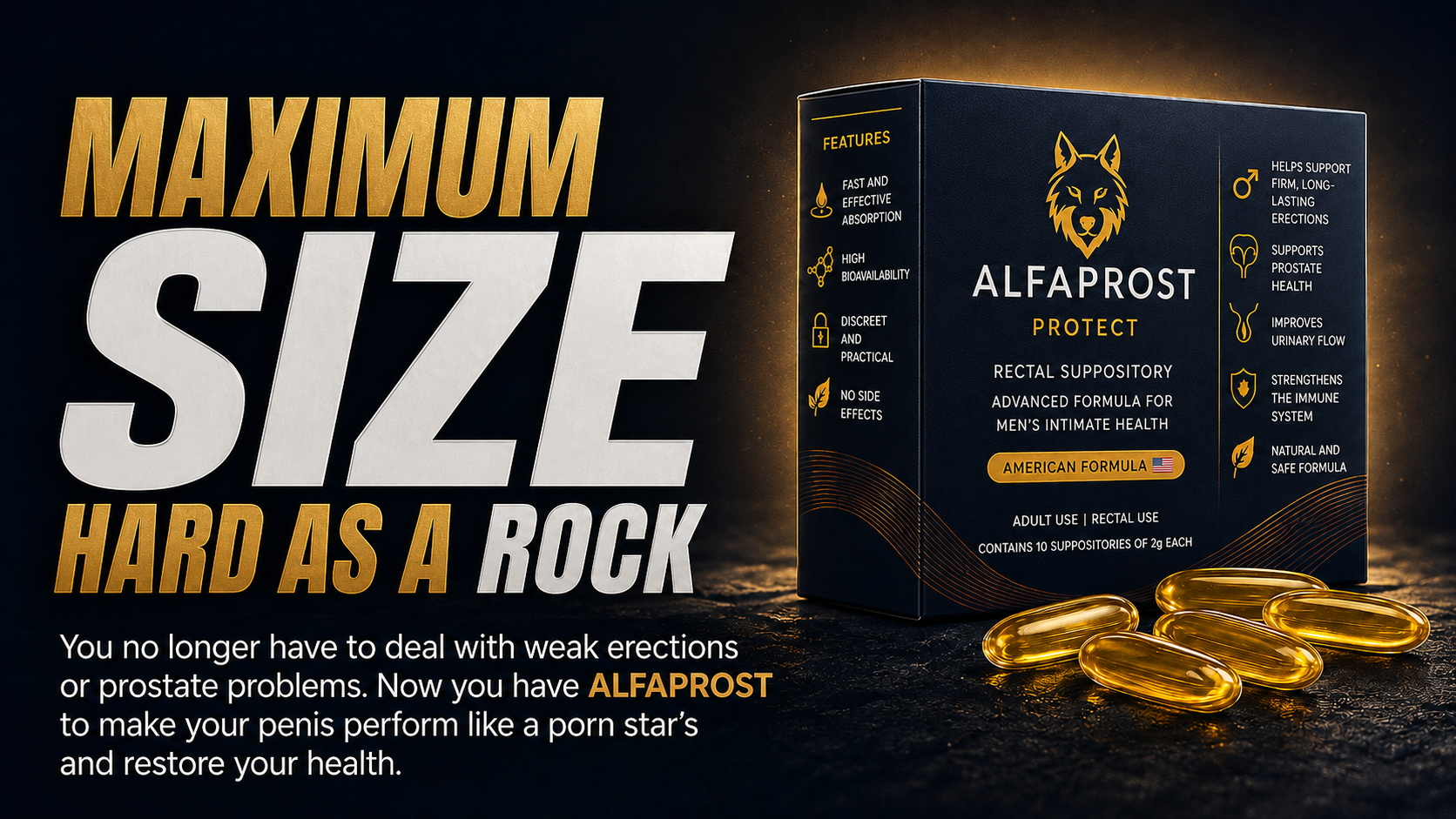 New Alfaprost Protect packaging with the American formula